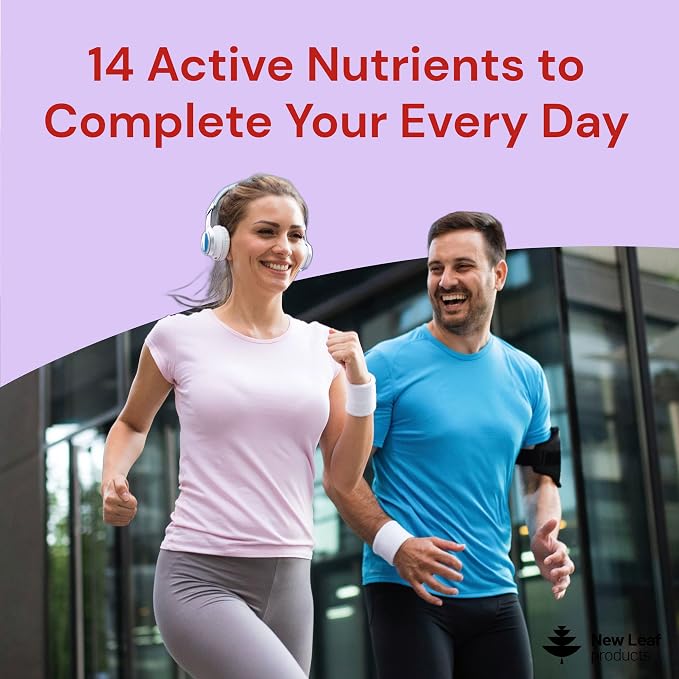 14 active nutrients to complete your every day
